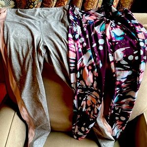 Lot of 2 ladies fitness leggings